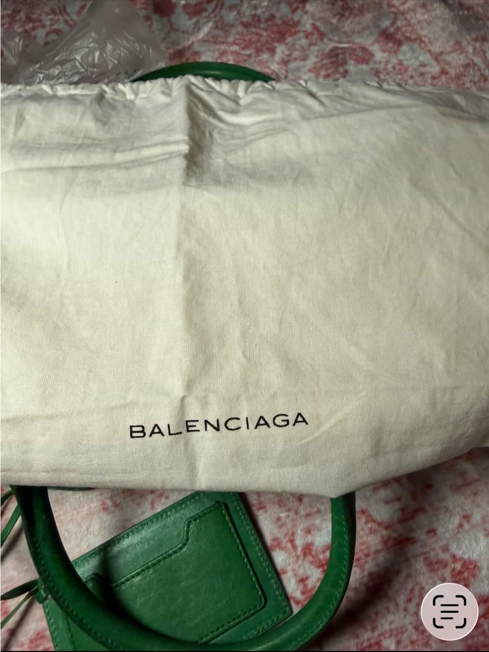 💯Auth! *RARE* VINTAGE! BALENCIAGA CITY WHISTLE BAG Green Leather Silver Hardware - Picture 5 of 16